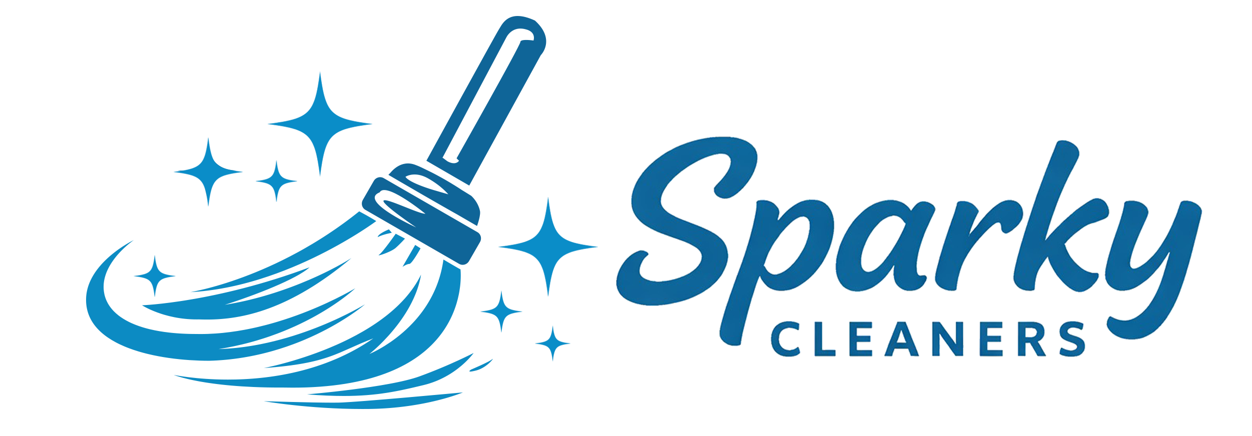 sparky cleaners logo